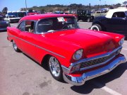 Red 1956 Chevrolet